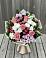 Букет цветов из: Альстромерии, Гвоздики, Розы и Хризантемы в Егерухай