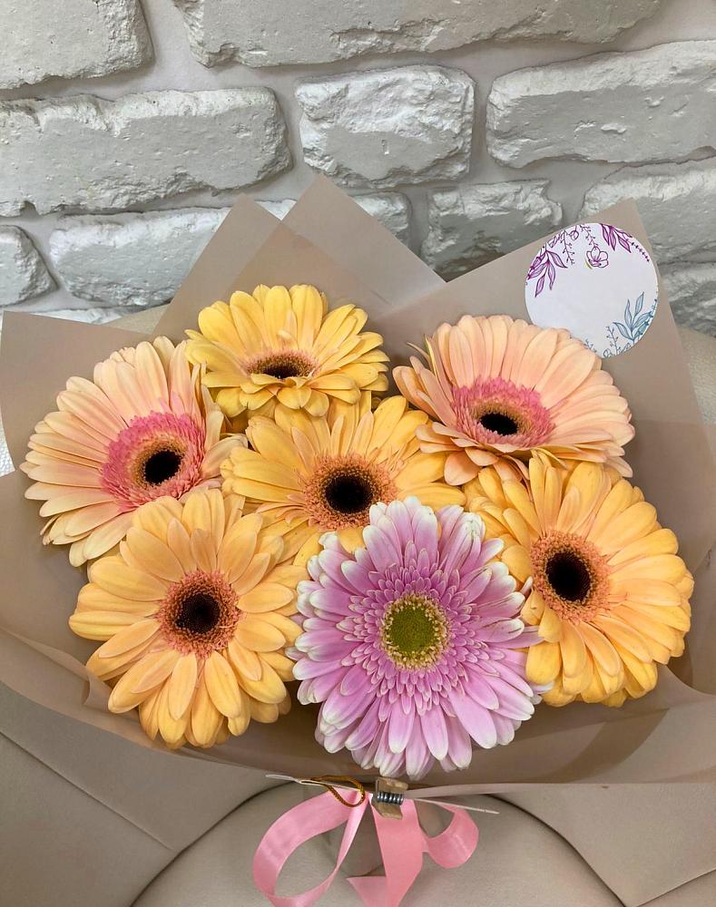 Букет цветов из: Герберы в Егерухай