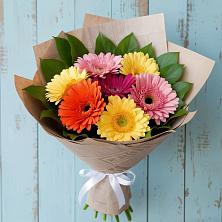 Букет цветов из:  Герберы в Егерухай