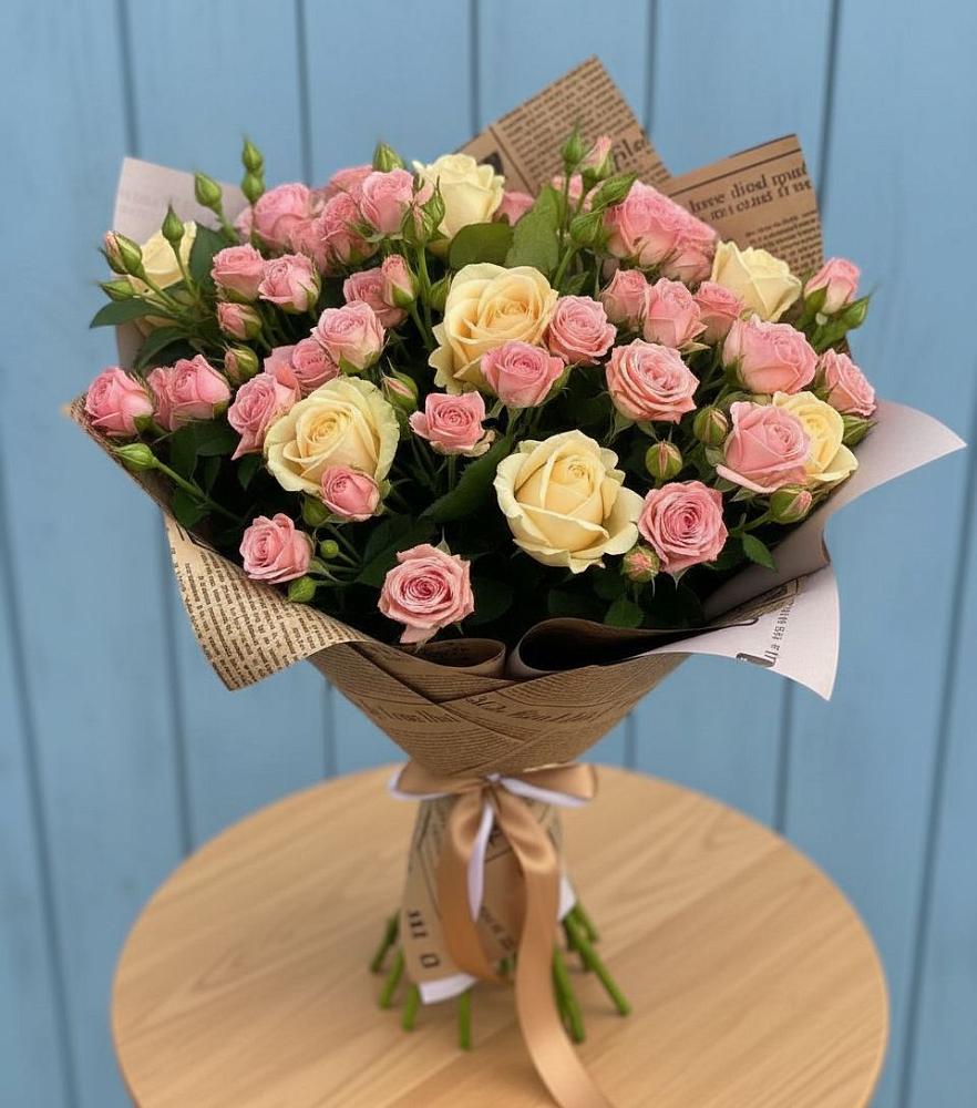 Букет цветов из: Розы в Егерухай