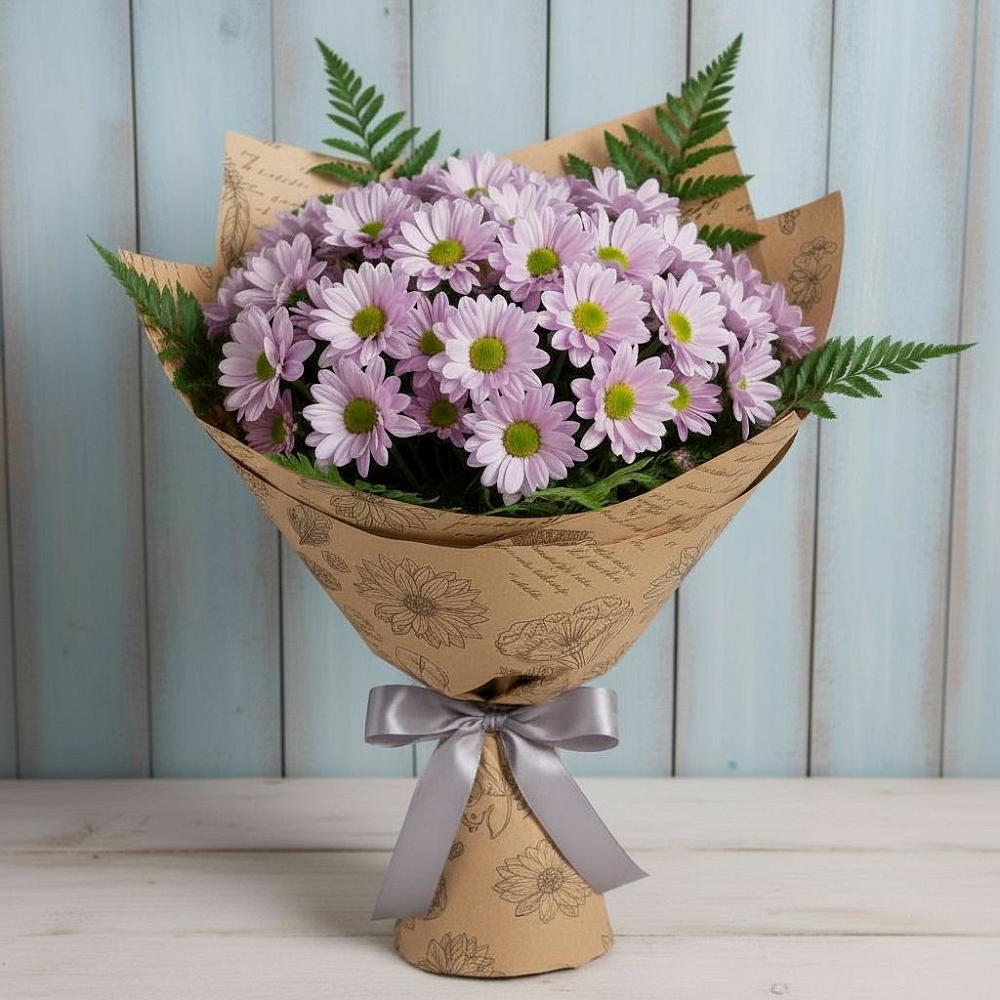Букет цветов из: Хризантемы в Егерухай
