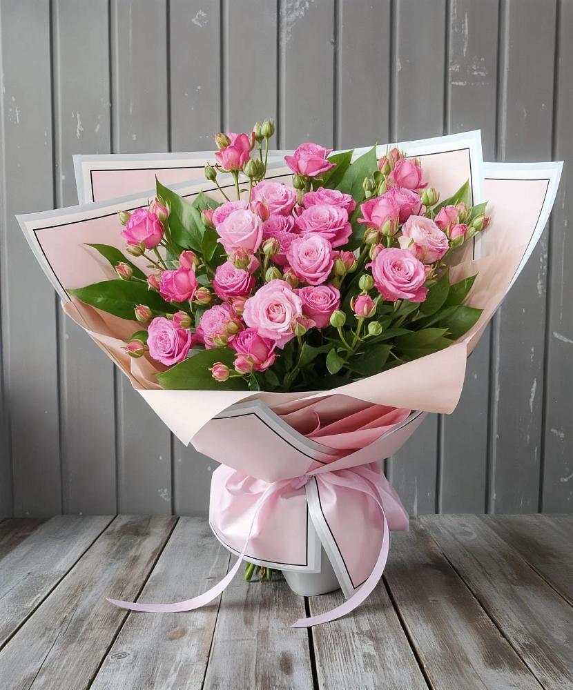 Букет Розовый кустик в Егерухай