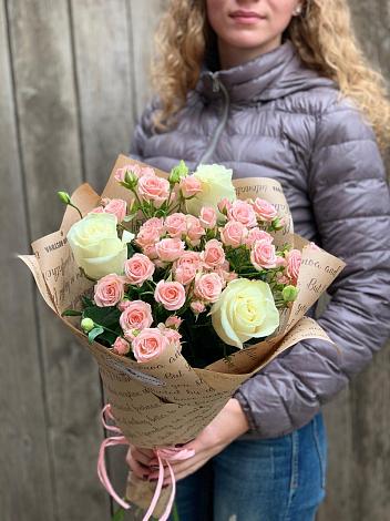 Букет цветов из: Розы в Егерухай