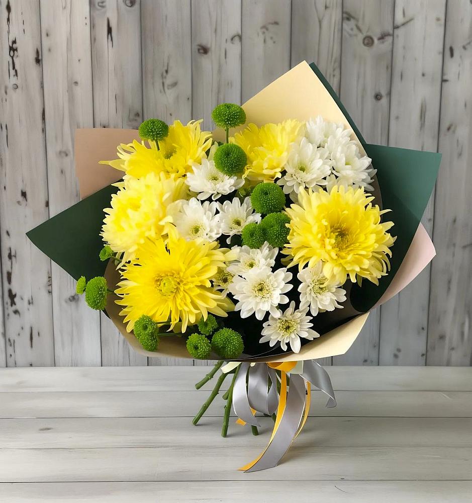 Букет цветов из: Хризантемы в Егерухай