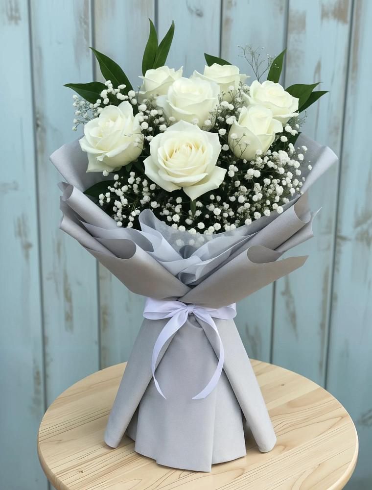 Букет цветов из: Розы в Егерухай