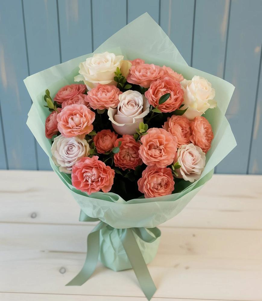 Букет цветов из: Розы в Егерухай