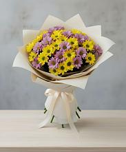 Букет цветов из:  Хризантемы в Егерухай