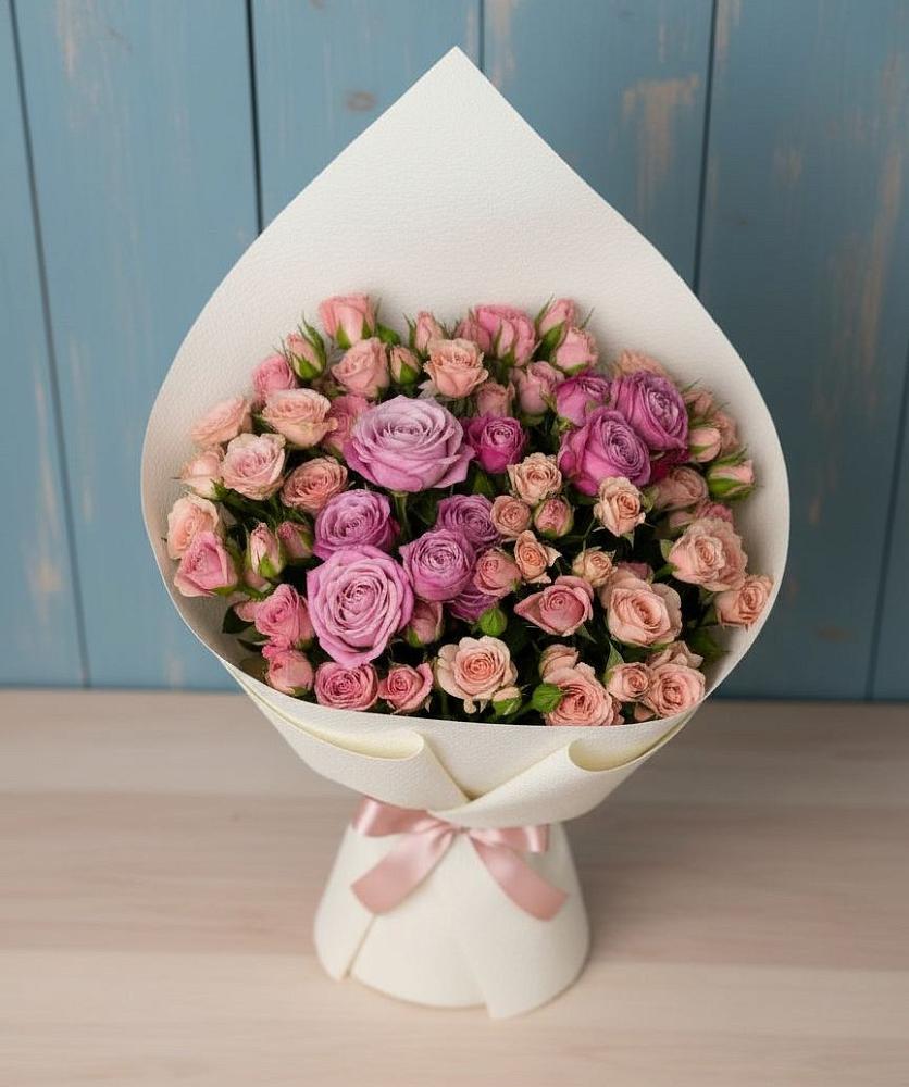 Букет цветов из: Розы в Егерухай