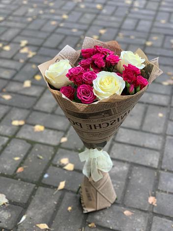 Букет цветов из: Розы в Егерухай