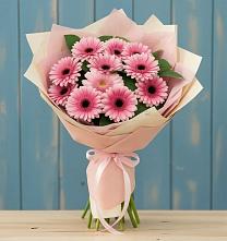 Букет цветов из:  Герберы в Егерухай